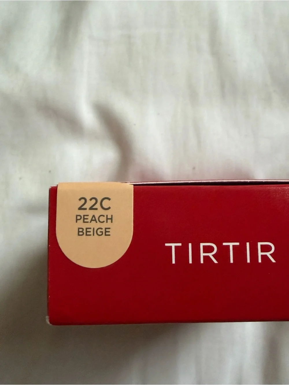 TIRTIR Mask Fit Red Cushion in 22C Peach Beige